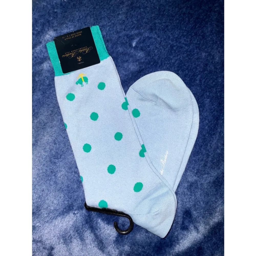 Brooks Brothers Men’s Polka Dot Dress‎ Socks